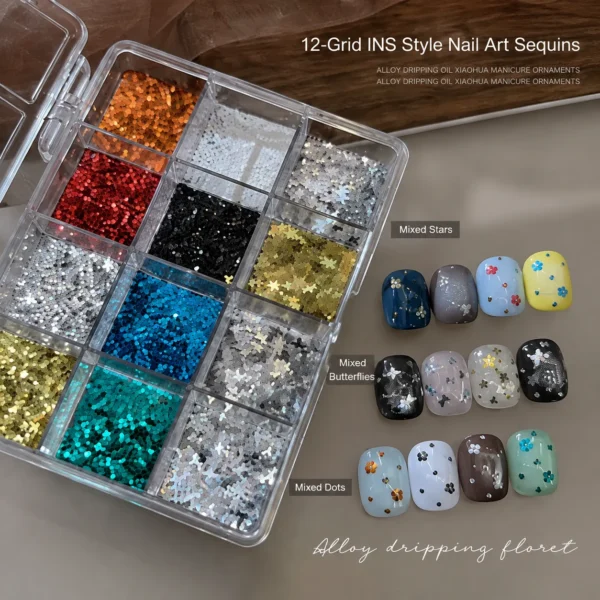 Starlight Mix Nail Sequins